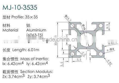 aluminum profile extrusion press
