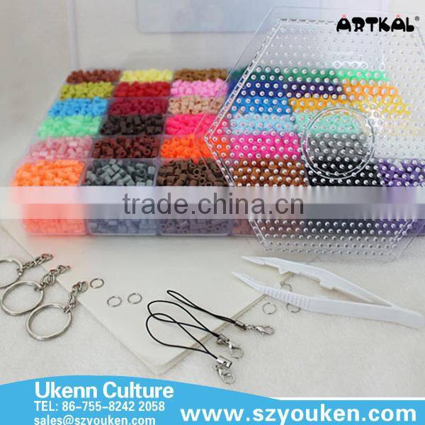 artkal jewelry making kits diy educational toys eva plastic melty beads