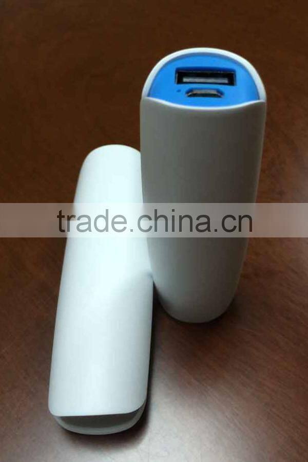 Guoguo slim 18650 blue 2200mah super mini portable power bank