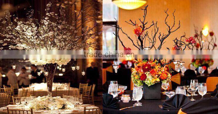4/6/8 inch multicolors rechargeable SMD LED lighted bottle tree for party wedding event decoration