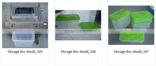 plastic turnover storage box mould