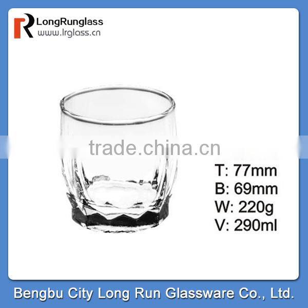 LongRun 300ml handmade shot glass drinking glass whisky cups with high quality