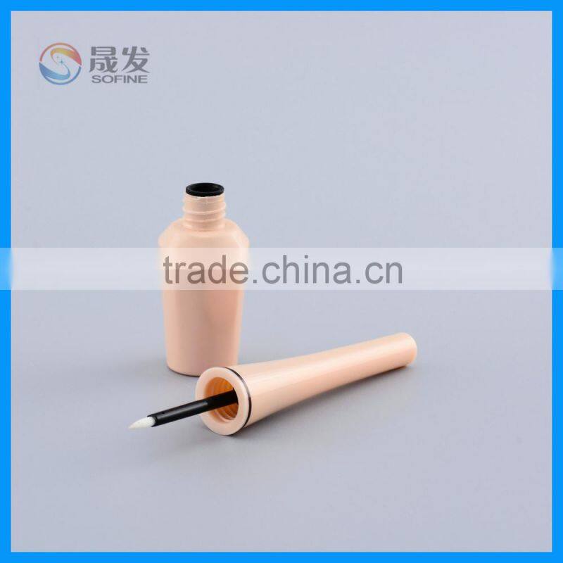 Empty cosmetic liquid eyeliner container