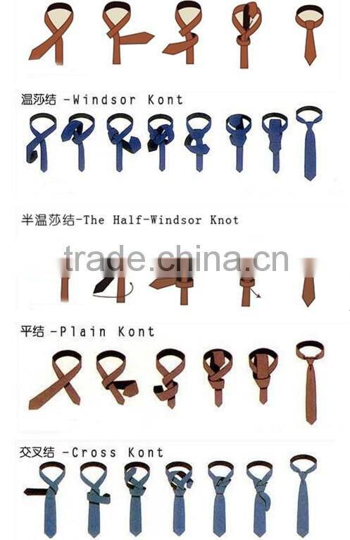 fashion strip tie latest design in high quality hot sale custom design