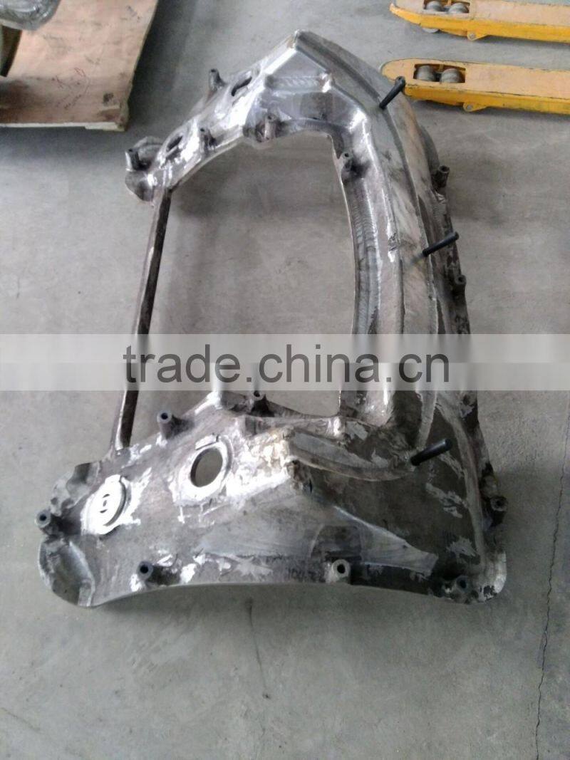 Electric four-wheel vehicle fender Rotational mold