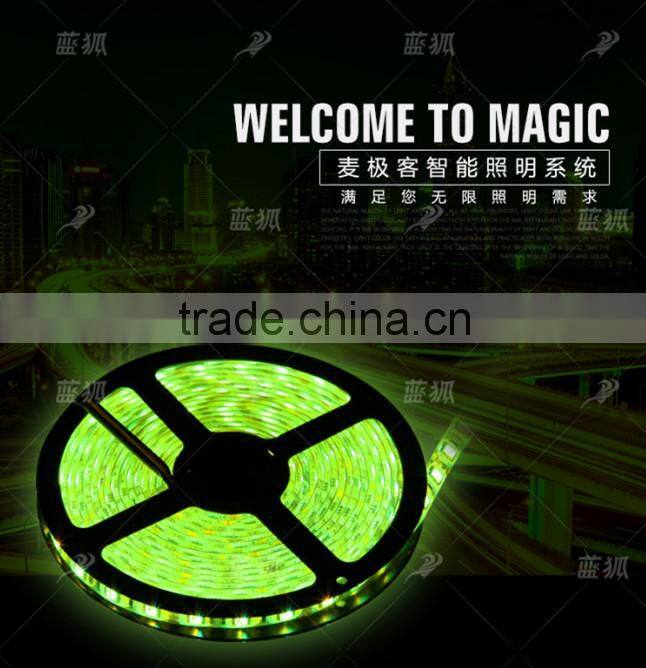 Color changeable SMD5050 waterproof IP65 wireless led strip light rgb