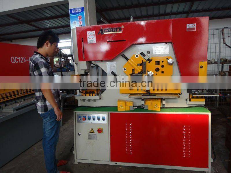 Q35Y-16 Series Hydraulic Iron Worker metal works punch shear machines