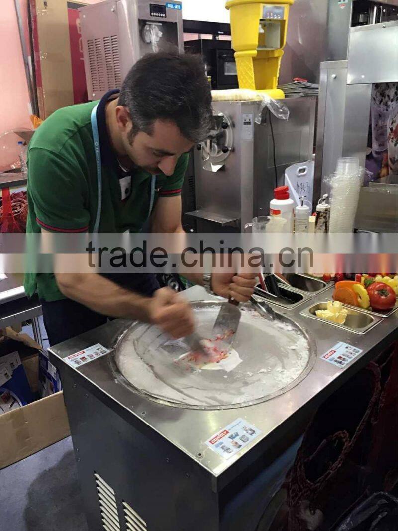 2015 Fedex To Worlwide Lestars Manufacturer Of Frozen Yogurt With Real Fruits Thailand Fried Ice Cream Machine