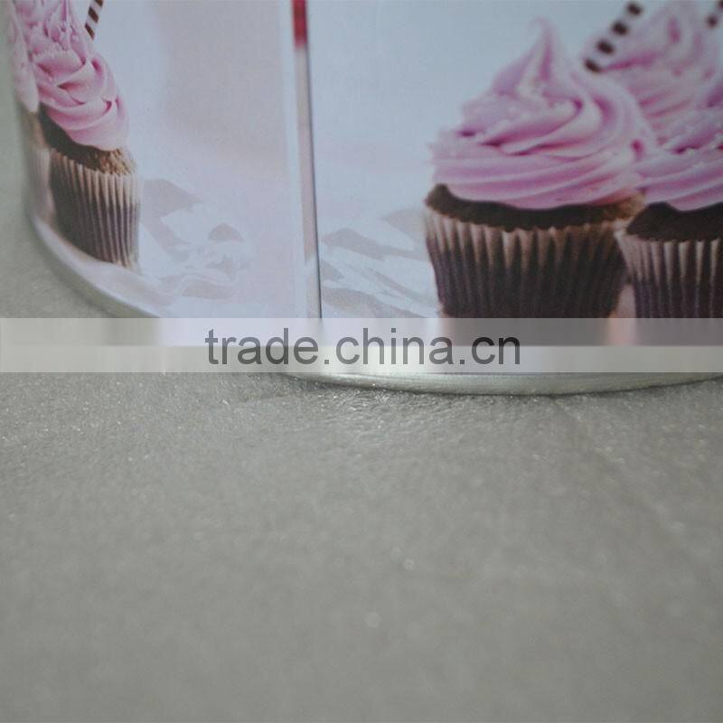 cylinder tin box for candy/tea/coffee