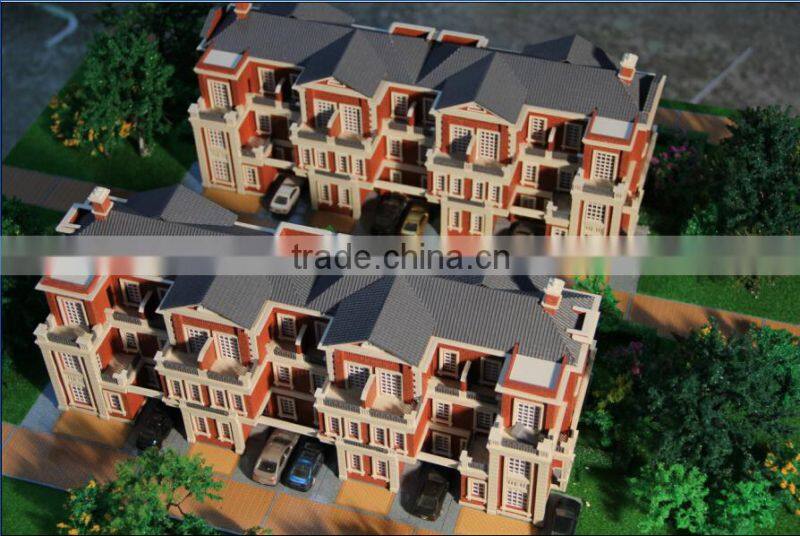 Residential house scale 3D architekturmodell
