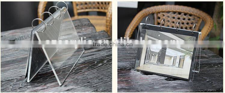 acrylic desk calendar calendar acrylic stand