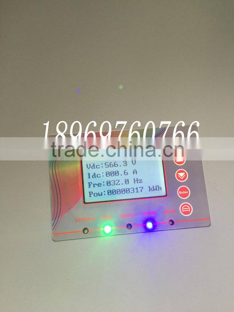 Top quality and low price solar system water pump inverter without battery