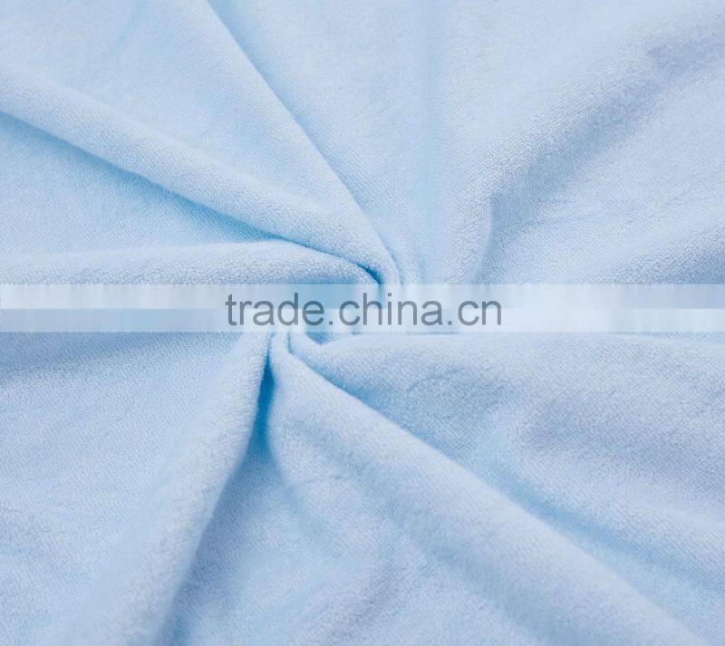 China Wholesale Water Proof Cotton Terry Towel TPU Bed Sheet