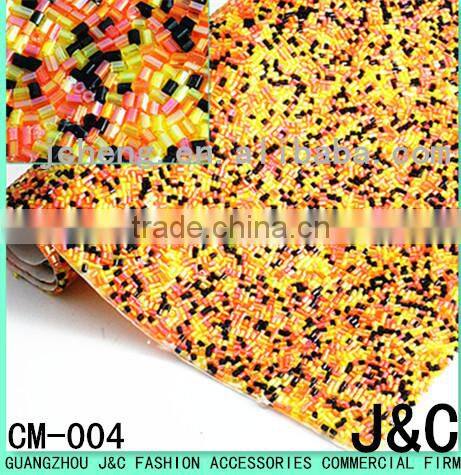 nevaggatle glass stone crystal color adhesive rhinestone sheets