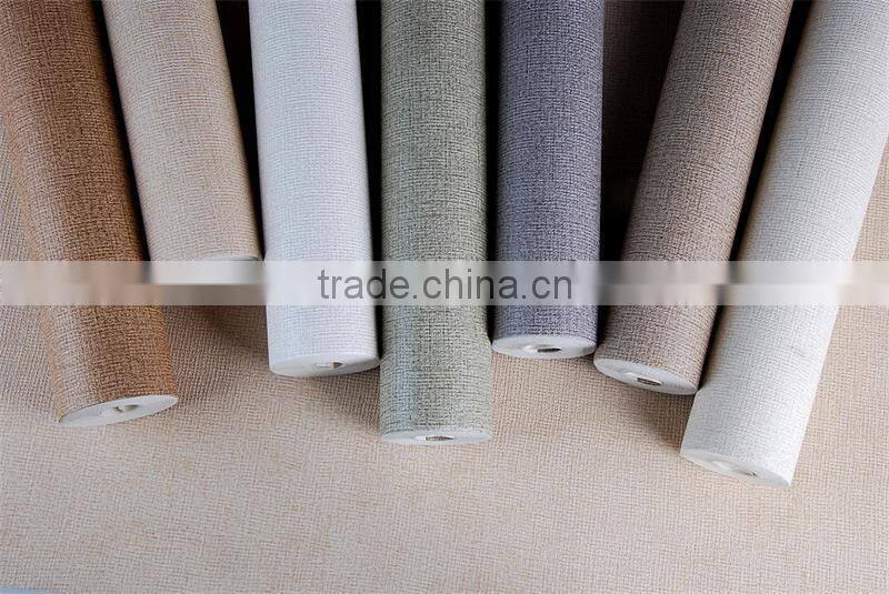 pleasing simple design vinyl wallpaper supplier factory
