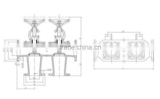 Marine valve control box