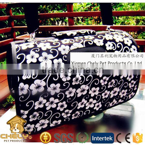 Easy-taking Classic design dog carrier bag for lady shopping