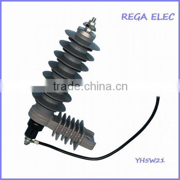 YH5W-6,6kV5kA MOV/Metal-oxide polymer Lightning Arrester/Lightning arrestor,Power Factor Correction
