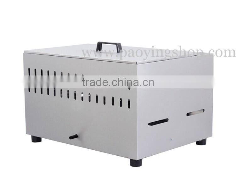 Commercial Use Stainless Steel LPG Gas Deep Fryer for Churros French Fries Chicken Twister Spiral Tornado Potato