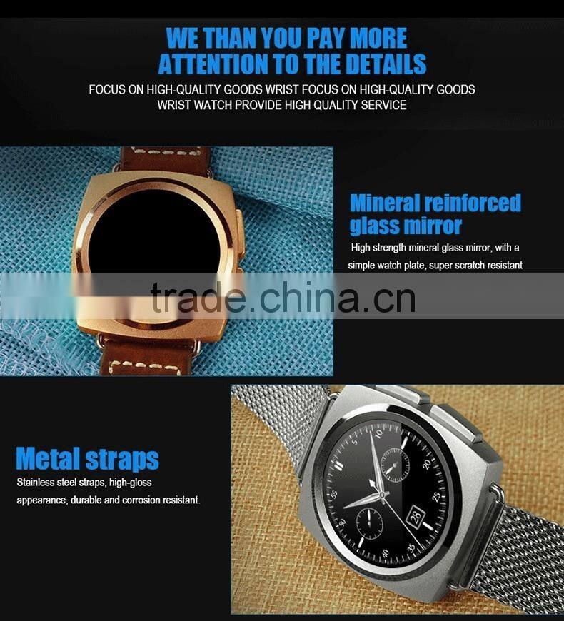 Original A11 1.22'' full round screen Heart Rate Smart Watch MTK2502 BT4.0 Smartwatch for smart phone Intelligent Watch