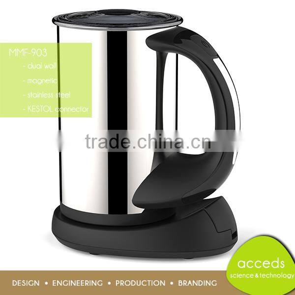 Stainless Steel New Design Magnetic Italian GS Electric Milk Frother