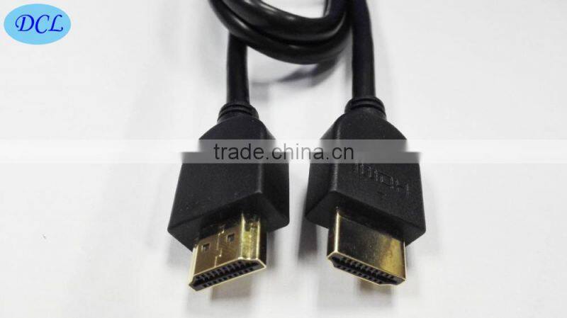2M 32AWG HDMI cable with gold plated