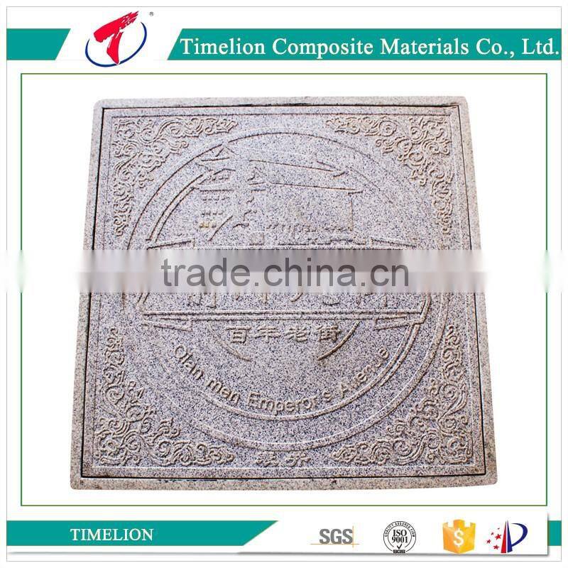Synthetic Resin and Plastic Square street drain covers