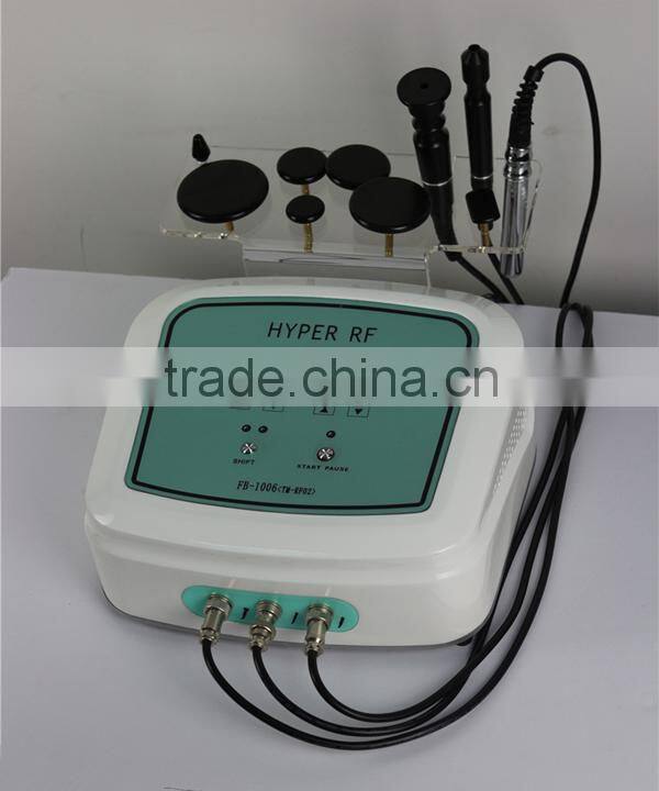 Monopolar rf radio frequency skin tightening