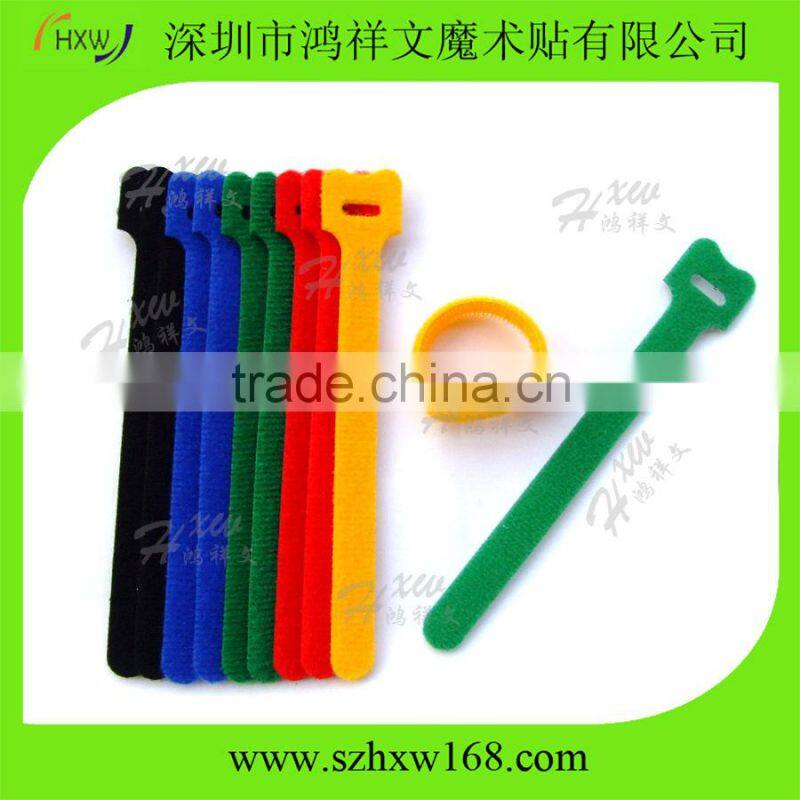 Continuous Roll Adjustable Double Sides Industries hook loop Cable Tie