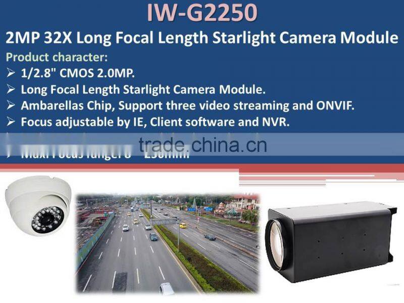 IW-G2250 32X Zoom All In One Box Zoom Camera Module