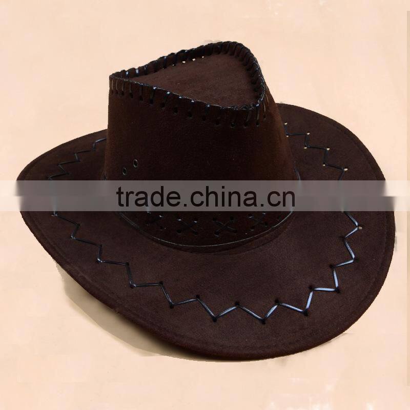 New 2015 Summer Spring Sun Hat Cowboy Hat Men and Women Outdoor Caps Fashion Cowboy 4 Colors
