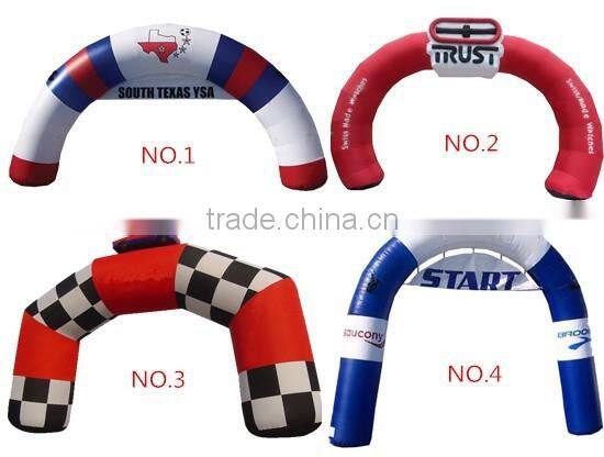different type inflatable archs durable and eco-friendly advertising archway for sale