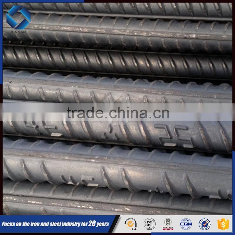 weight of U shape hrb400 reinforcement tmt bar machine produced steel rebar