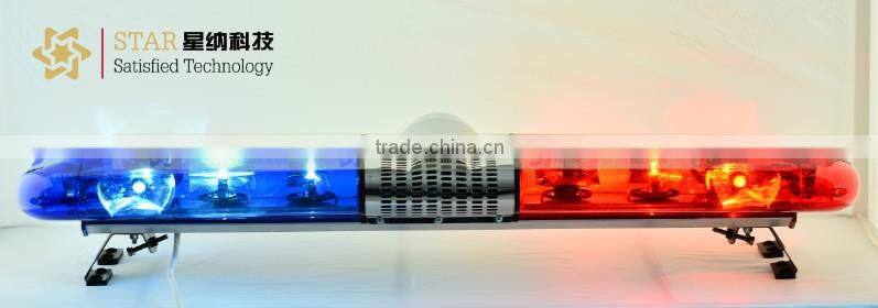 LED Blue and Red halogen rotating lightbar