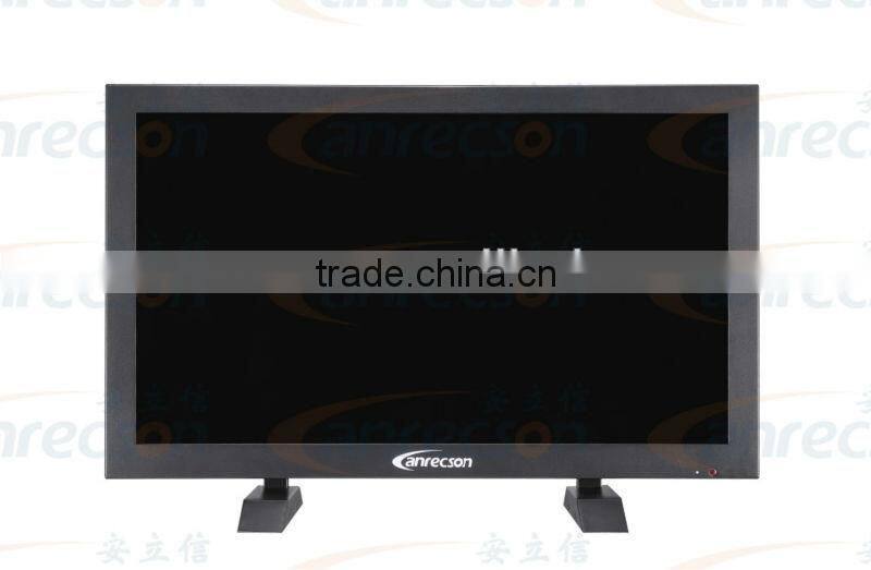 32 inch Rugged metal case security lcd monitor with BNC