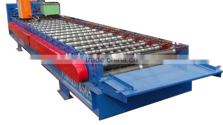 DX Galvanized steel/Aluminum plate 800mm shutter door roll forming machine