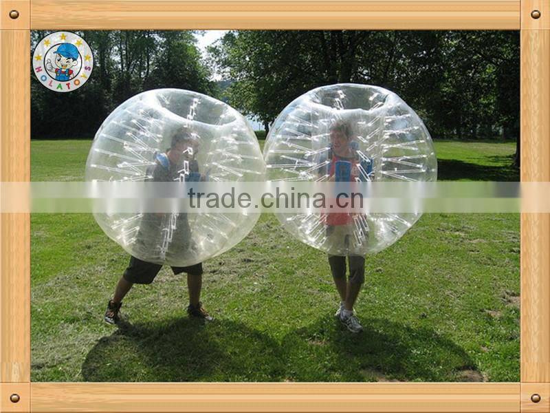 bubble football inflatable bubble ball suit/inflatable bumper ball