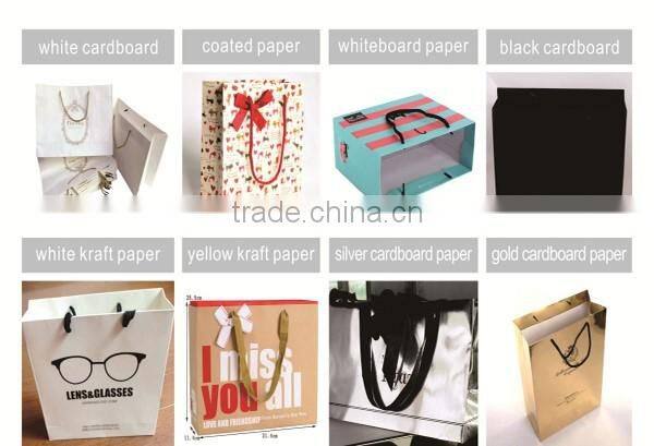 Paper bag plant popular 2016 hot sell various kraft paper gift bag printing for birthday