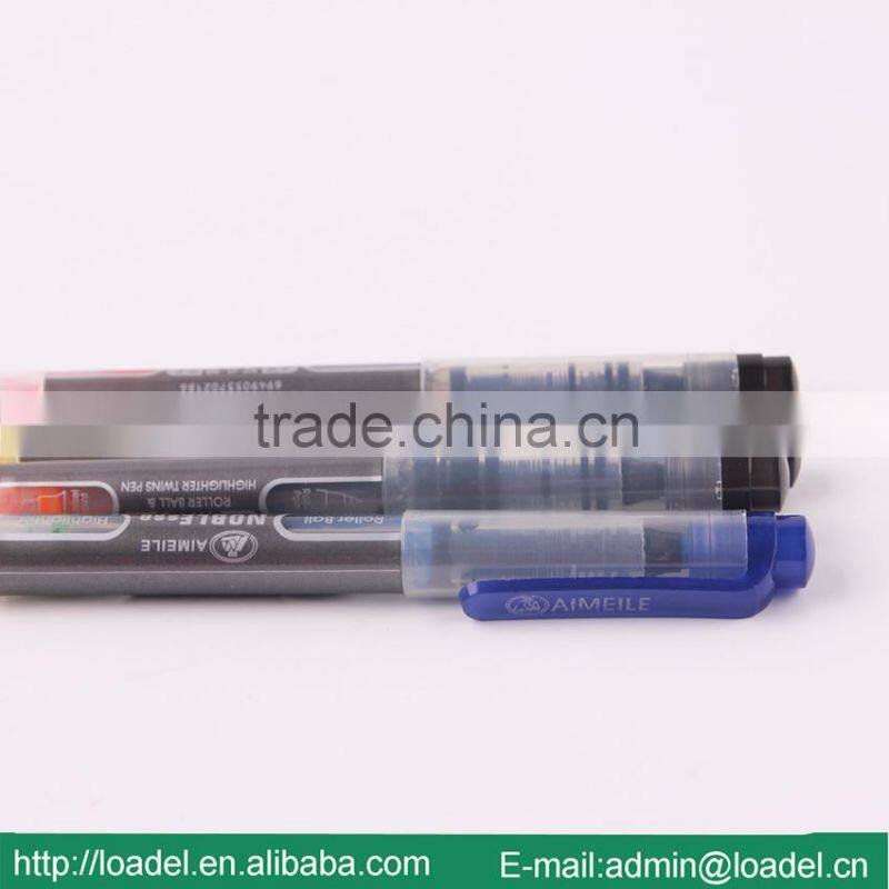 Promotion customized logo gel highlighter