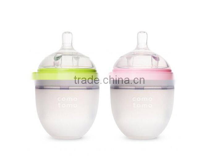 Custom mold Comotomo Natural Feel Bundle silicone Comotomo Baby Bottle