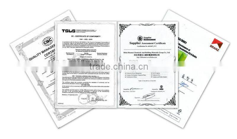 Friendly , green , and Environmental formaldehyde-free glass wool board
