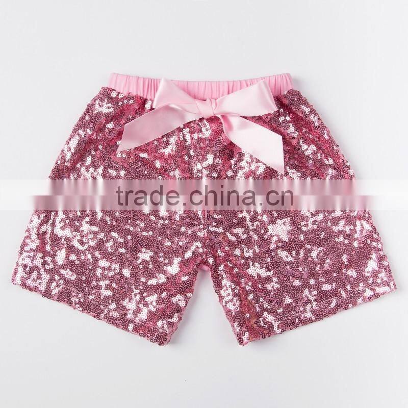 Summer hot sale baby sequin shorts with wholesale price and top quality from Kapu manufacture