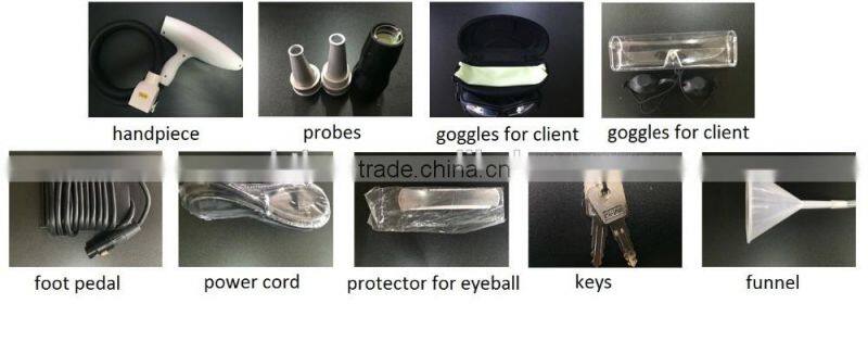 Q-Switched Nd:Yag Laser Tattoo Removal / Professional Laser Tattoo Removal Machine For Sale / Beijing