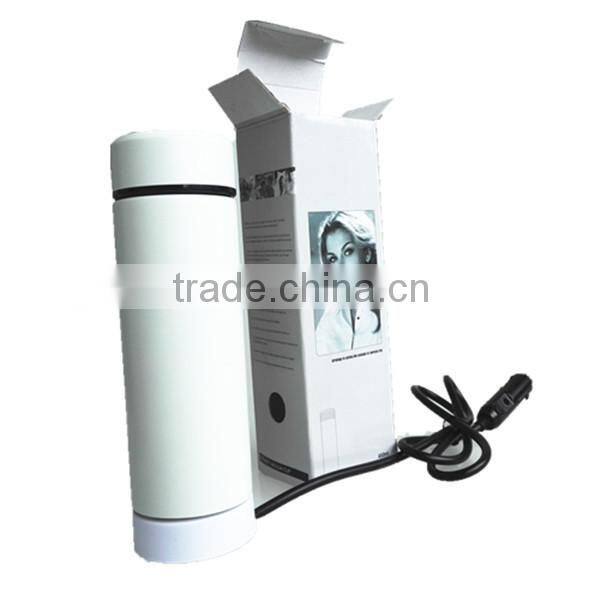 Stainless Steel Car electric heated mug 12 volt Heat Insulation Cup Portable Travel Coffee Mug