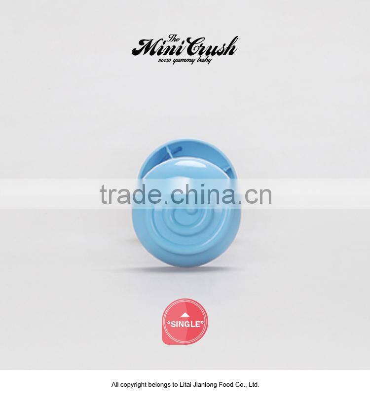 Hot products assorted mini fruit jelly in snail jar