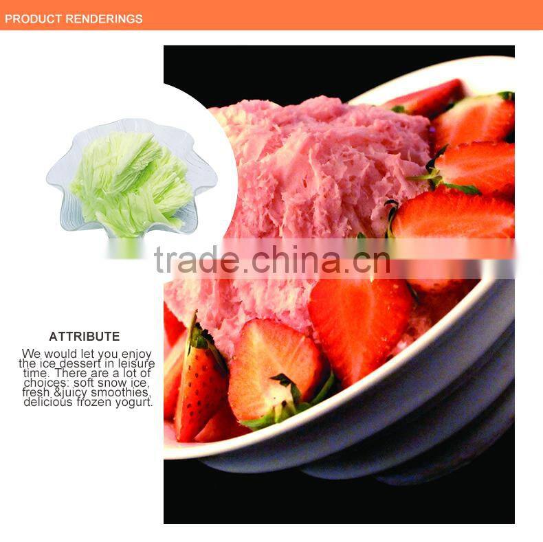 snow ice powder for ice dessert, snow ice