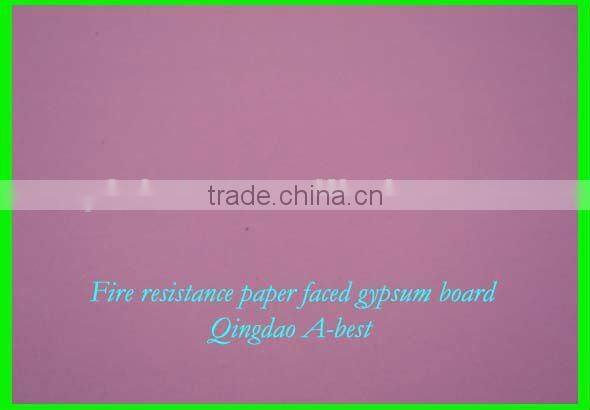 Moistureproof plaster Gypsum Board for drywall/partition/ceiling in construction and real estate