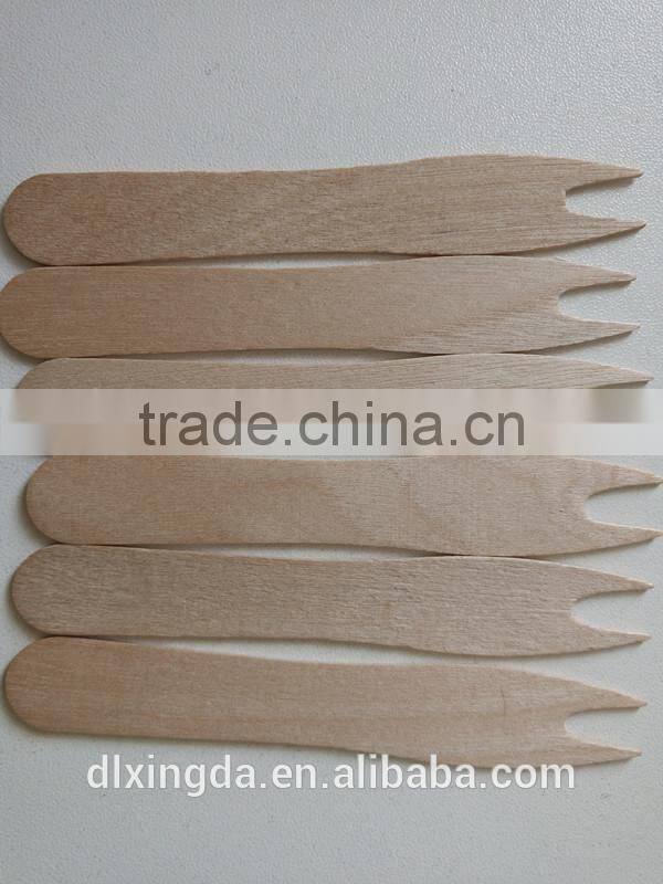 Disposable Birch wooden Forks for Fruit and Cakes Convinient