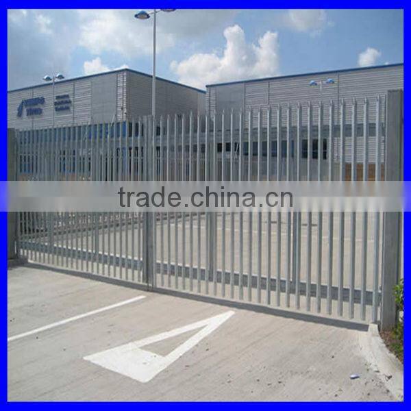 hot-dipped 3m high D pale palisade fence