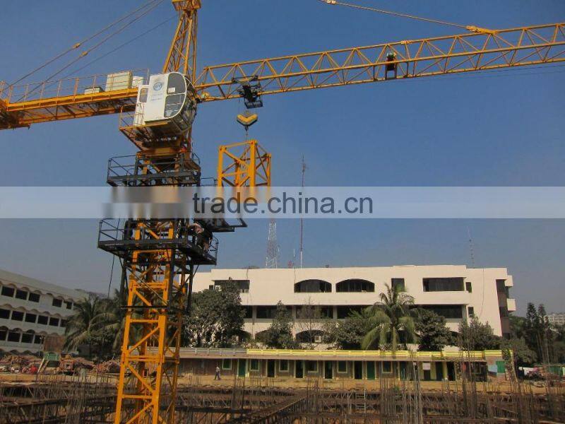 China Market Wholesale Hoist Self-climbing QTZ63 Tower Crane Price from Online Shopping Alibaba
